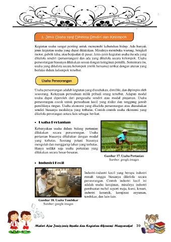 Page 13 E BOOK IPS Kelas V SD Materi Jenis Jenis Usaha Dan Kegiatan