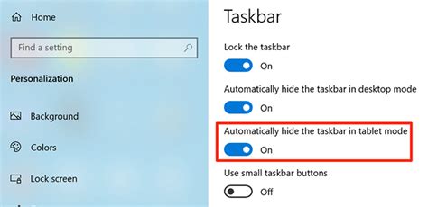 How To Hide The Taskbar In Windows 10