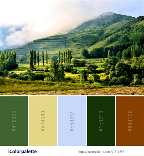 Color Palette Ideas From 1955 Mountain Images Icolorpalette Color