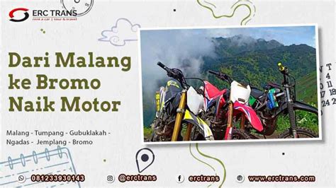 Rute Malang Ke Bromo Naik Motor Via Tumpang Jalur Tercepat