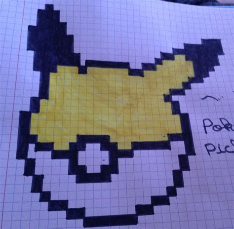 Pixel Art Pikachu Facile 31 Idées Et Designs Pour Vous Inspirer En