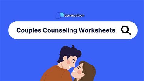 couples counseling worksheets youtube