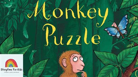 Storytime For Kids Read Aloud Monkey Puzzle By Julia Donaldson Youtube