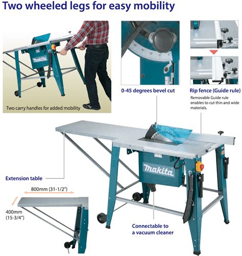 Makita 2712 Table Saw Ngee Hin Machinery