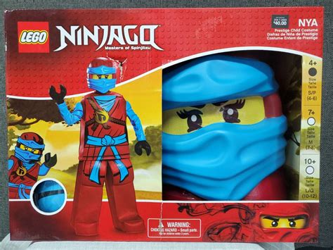 Lego Ninjago Nya Prestige Costume~ Size Small 4 6~ New Sealed Box