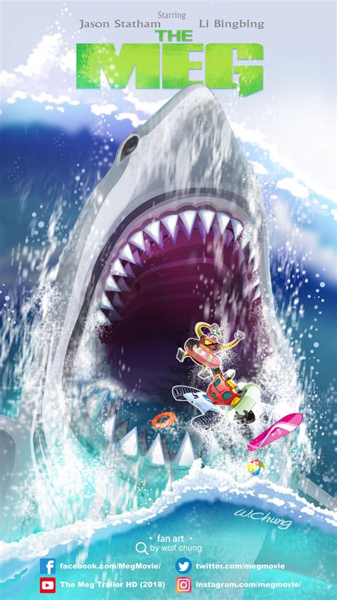 The meg book vs movie review. THE MEG(2018 film)#The Meg#THE MEG POSTER#Jason Statham# ...