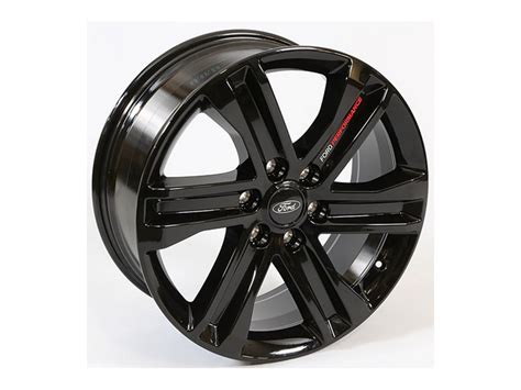 Ford Performance Wheel 20 X 85 Gloss Black 6 Spoke Kit Of 4 M