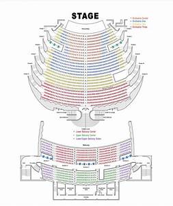 Broadway Theatre League Seating Charts Views