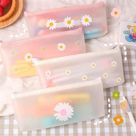 Daisies All The Way In 2021 Cute Pencil Case Pencil Cases For Girls