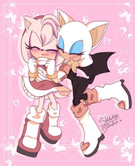 Amy And Rouge By 1412shadow