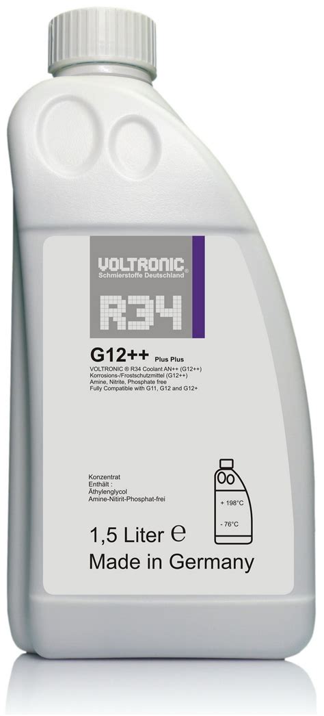 Voltronic® Antifreeze Coolant R34 G12 Concentrate Lubricant