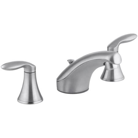 Modern interior design is characterized by the different, apparently contradictory trends: Kohler K-15261-4-G Brushed Chrome Coralais Widespread ...