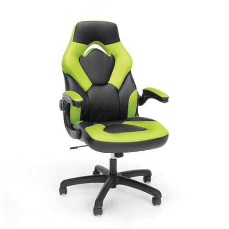 Essentials Racing Style Leather Gaming Chair Ergonomic Swivel