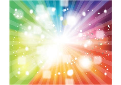 Rainbow Colors Starburst Download Free Vector Art Stock Graphics