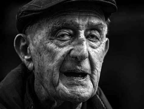 Great Face Of Very Old Man Editorial Stock Photo Image Of Talking