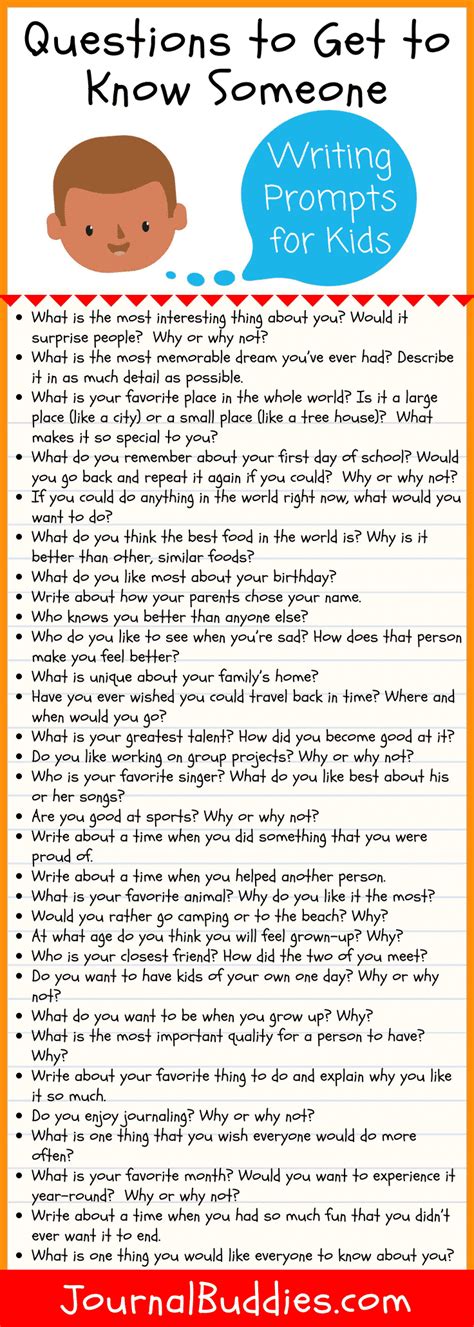 31 Questions To Get To Know Someone For Kids •