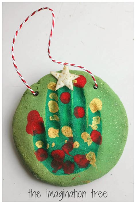 Salt Dough Kids Handprint Christmas Crafts To Treasure Forever