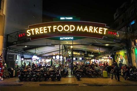 Ben Thanh Night Market And Street Food Market Local Vietnam