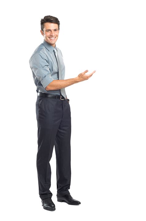 Man Front View Png