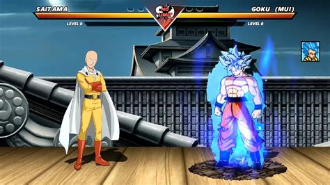 Saitama Vs Goku Ultra Instinct Highest Level Insane Fight Youtube