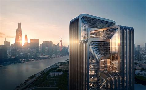 Zaha Hadid Architects Proposes Dramatic Interlinked Towers For Shanghai