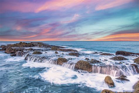 Laguna Beach Long Exposure Sunrise Photograph By Glenn Klevens Fine