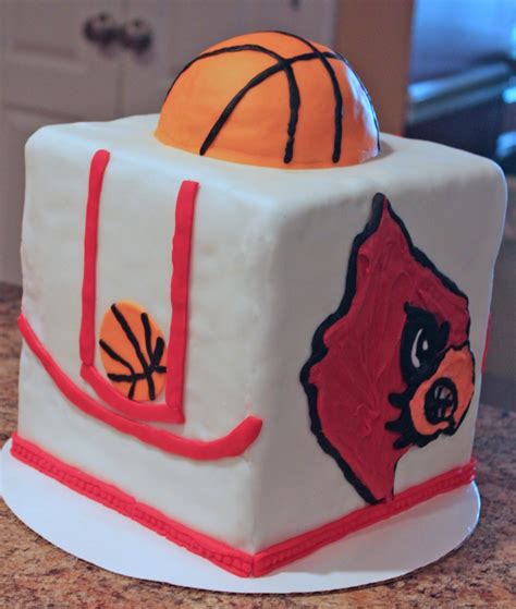 16 Best U Of L Cakes Images On Pinterest Louisville Cardinals Anniversary Cakes And