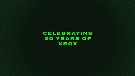 Xboxera Celebrating 20 Years Of Xbox Youtube