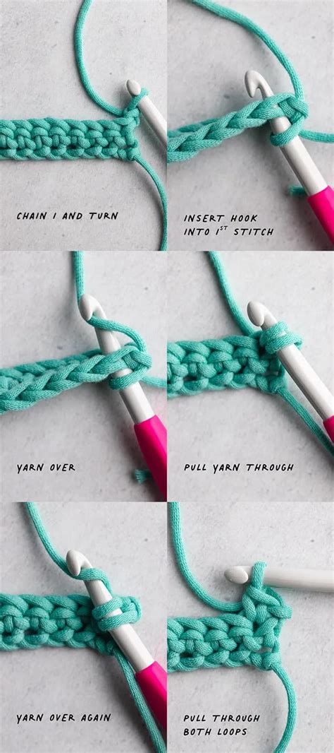 how to single crochet sc for beginners sarah maker