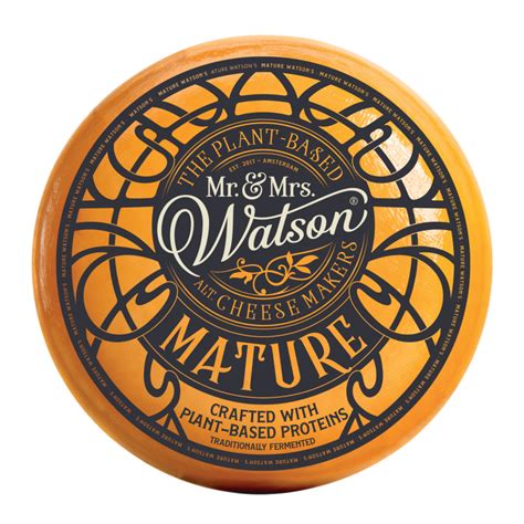 Mr And Mrs Watson To Launch Plant Based Fermented Gouda Cheese Wheel Vegconomist The Vegan