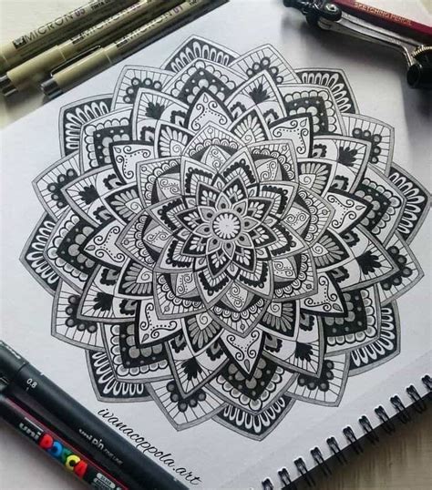 Beautiful Mandala Drawing Ideas How To Brighter Craft