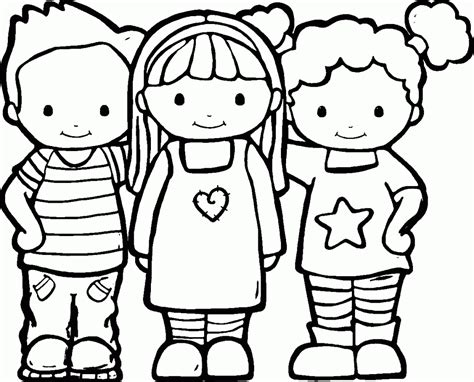 It develops fine motor skills, thinking, and fantasy. Best Friends Coloring Pages - Best Coloring Pages For Kids