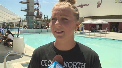State Cif Swim And Dive Championships Clovis North Freshman Wins Title
