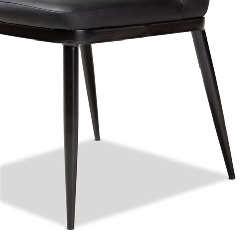 Dario Leather Dining Chair Set Of 4 Emfurn