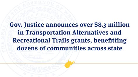 Gov Justice Announces Over 83 Million In Transportation Alternatives