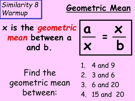 How To Find Geometric Mean Of 3 Numbers