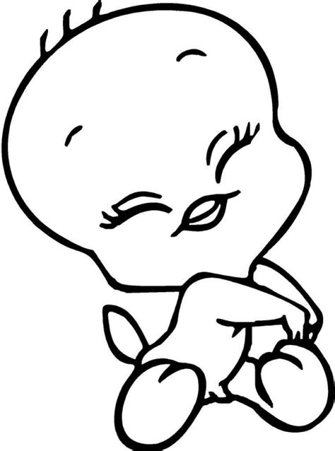 Tweety Bird Drawing Free Download On Clipartmag