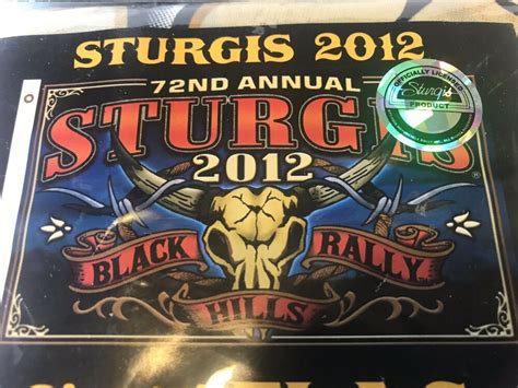 It was held by the jackpine gypsies motorcycle club and attracted nine. New Sturgis 2012 Flag 72nd Annual Motorcycle Black Hills ...