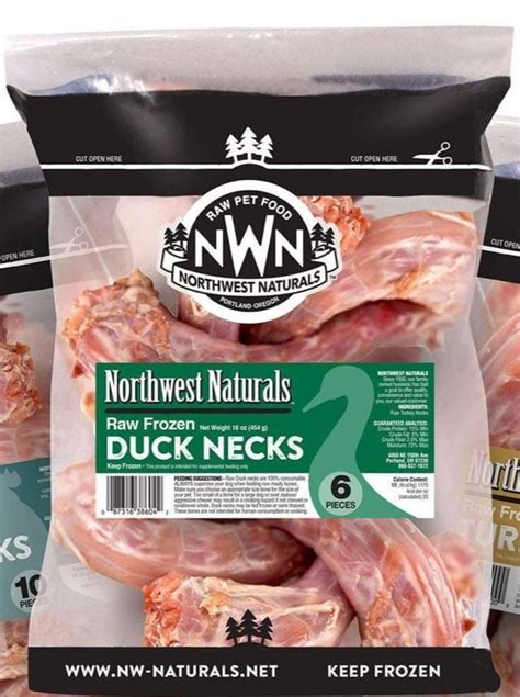 Northwest Naturals Frozen Duck Necks Happy Hounds Pet Supply