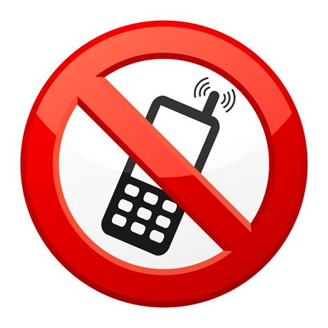 No Cell Phone Signs Clipart Best
