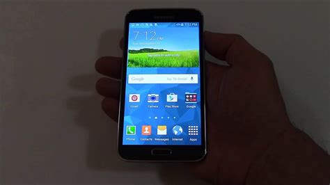 How To Take A Screenshot On A Samsung Galaxy S5 Smartphone Youtube