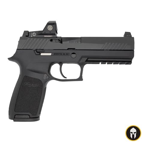 Sig Sauer P Rxp Mm Full Size Black With Romeo Pro Optic Modern
