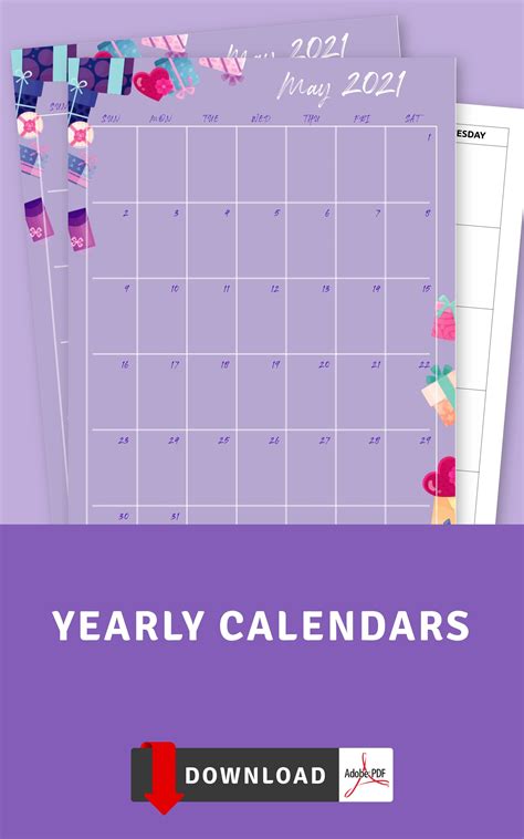 2025 Calendar Printable Year At A Glance - Calendar 2024-2025