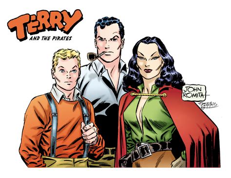 Terry And The Pirates Color By Johncastelhano On Deviantart