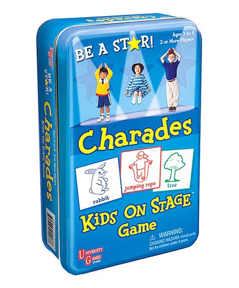 Charades Kids On Stage Game Charades Game Games For Kids Charades