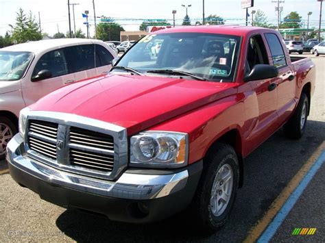 2005 Flame Red Dodge Dakota Slt Quad Cab 4x4 17501169 Photo 13