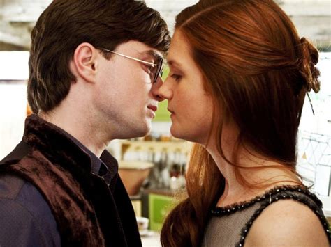 Harry Potter Ginny Weasley Kiss 1600×1200 Hp7 Digital Citizen