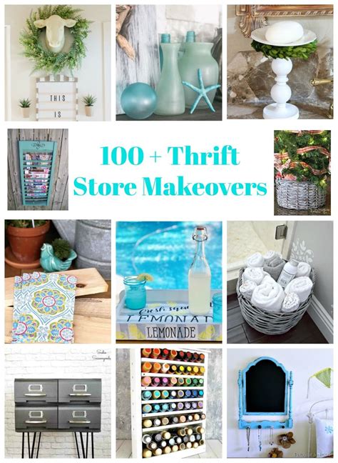 Over 100 Beautiful Thrift Store Projects Thrift Store Crafts Thrift
