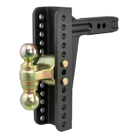 Curt 45926 Adjustable Trailer Hitch Ball Mount 2 Inch Receiver 10 18