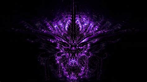 Online Crop Purple Dragon Hd Wallpaper Diablo Iii Demon Fantasy